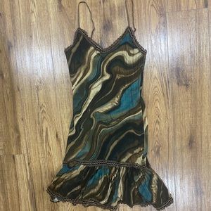 ❌SOLD❌Beautiful Vintage 90s print dress